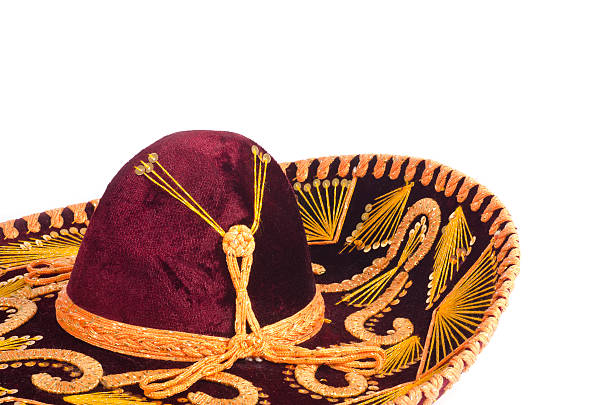 istock Mexican Sombrero Isolated on White 121282306