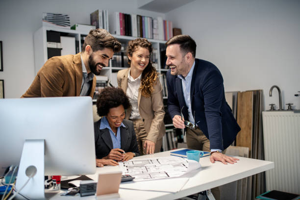 istock Business people working in office 1212826622