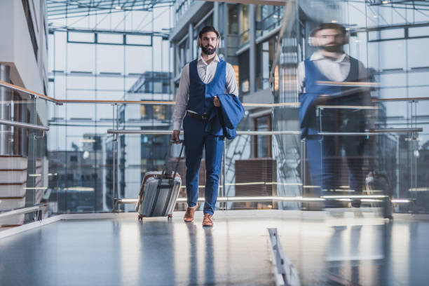 istock Businessman traveling. 1212832776