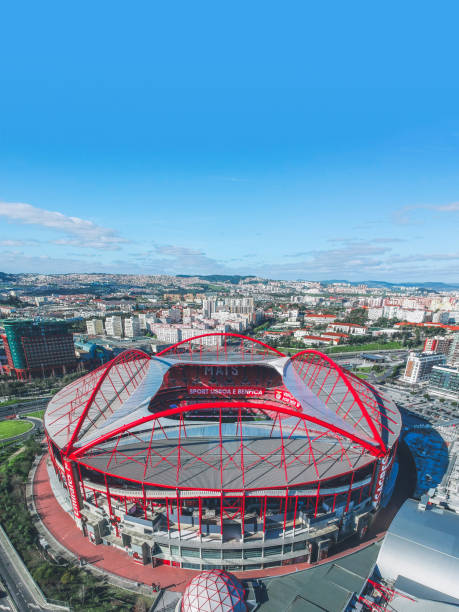 benfica-stadion - uefa stock-fotos und bilder