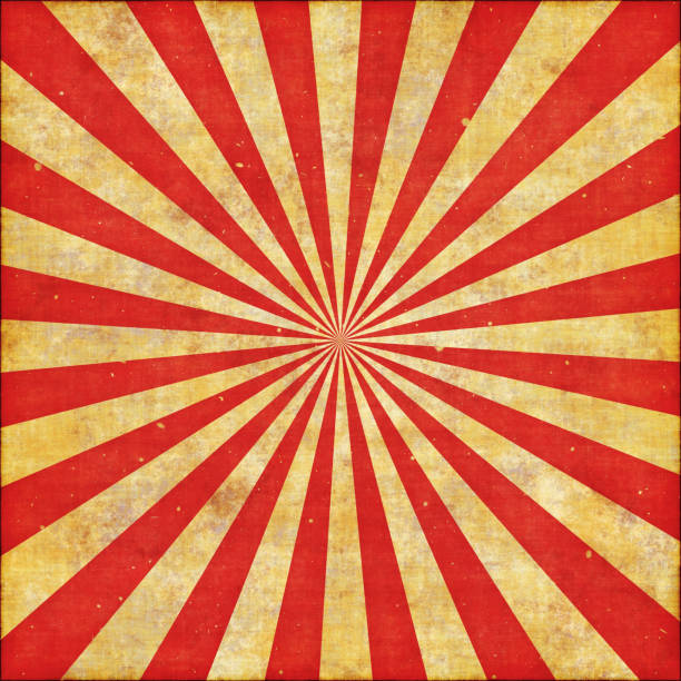 istock Starburst sunburst retro background.Vintage grunge red old texture. 1212835010
