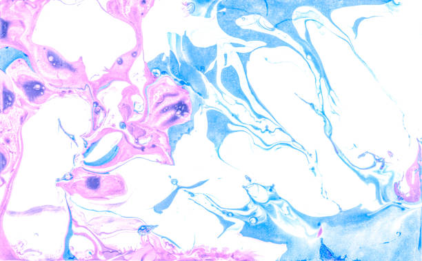 istock Cyan Textured Oil Template, Color Background . Turquoise Liquid Dyed Cloth, Mixed Paint Flow, Cobalt Blue Watercolor . Navy Dyed Hand Painted Swirl 1212836008