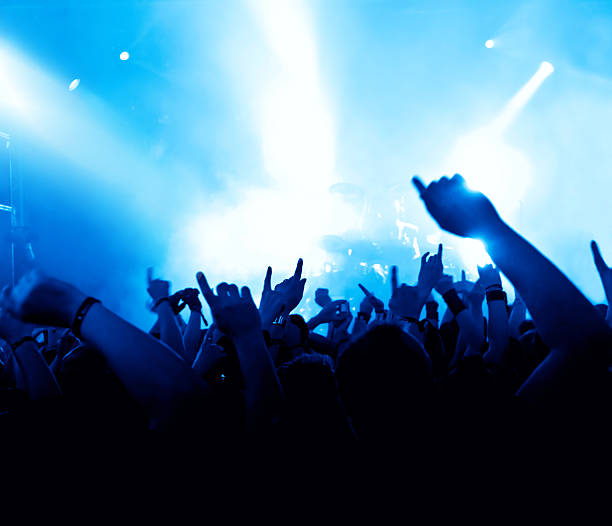 istock silhouettes of concert crowd 121285264