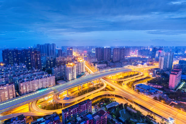 istock wuhan city interchange at night 1212853062