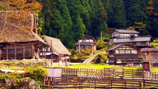 istock Gokayama, a World Heritage Site 1212854721