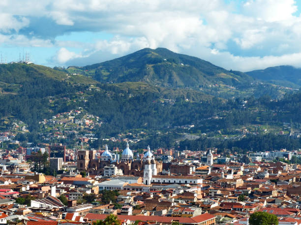 istock Panoramic view of the city Cuenca, Ecuador 1212856263
