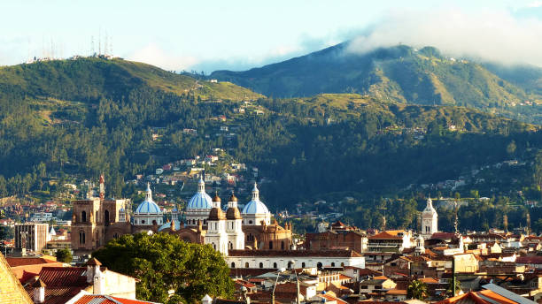istock Panoramic view of the city Cuenca, Ecuador 1212856272