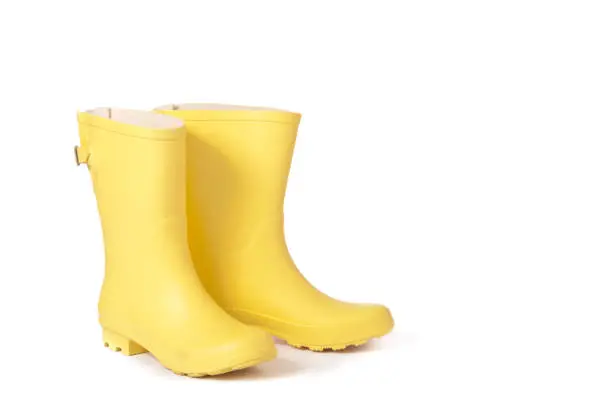 Photo of Yellow Rubber Boots