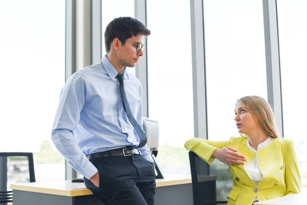 istock Business meeting and teamwork by business people talking in a office / 1212866353