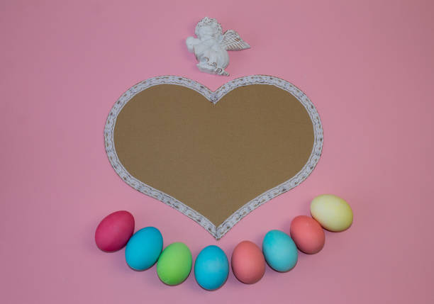 istock Holiday card for Easter, template, banner, copy Space 1212867619