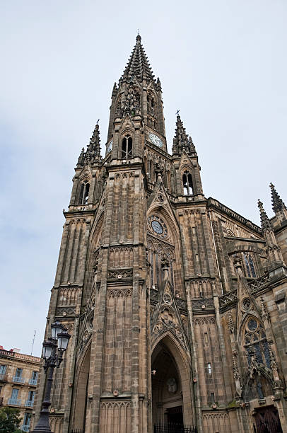 istock Cathedral of Goof Shepherd (San Sebastian, Spain) 121287664