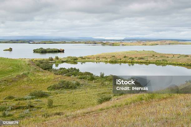 Foto de Mývatn Lake Islândia e mais fotos de stock de Basalto - Basalto, Exterior, Fotografia - Imagem