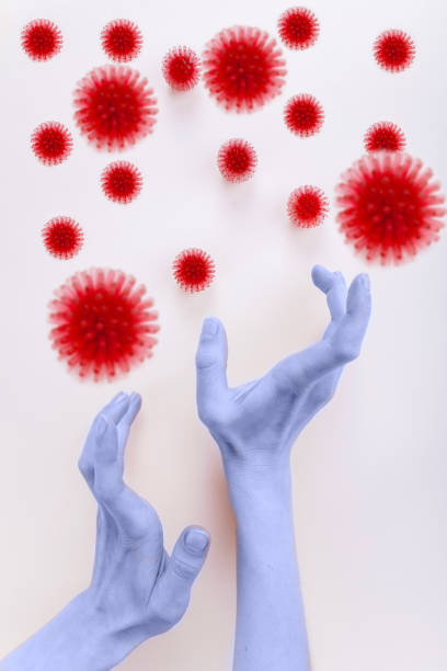 istock Clean hands fights coronavirus COVID-19. Pandemic 2019-2020. 1212887665