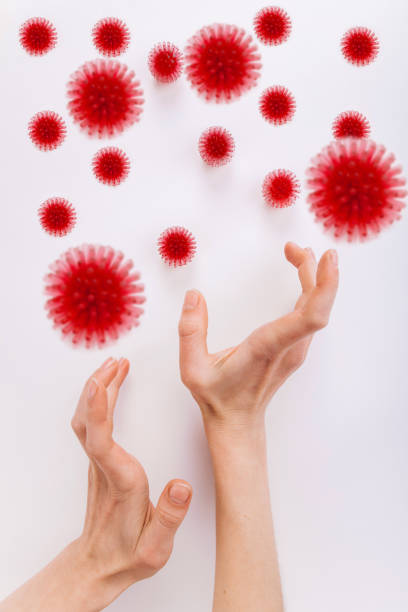 istock Clean hands fights coronavirus COVID-19. Pandemic 2019-2020. 1212887745