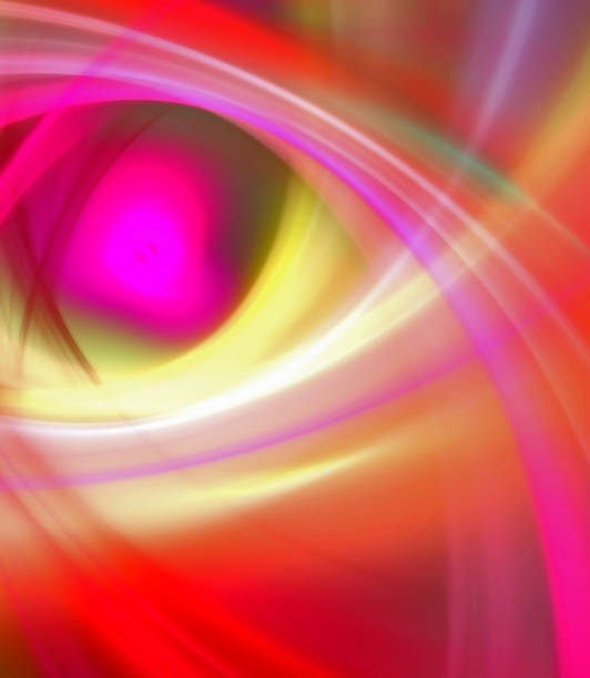 istock abstract, fractal, computer image of a bright rainbow on a light background 1212893081