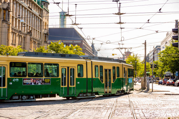 Tram railroad switch