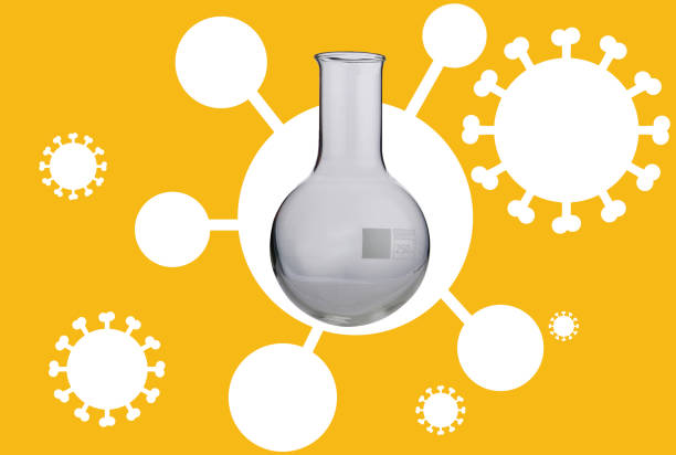 istock coronavirus COVID-19 in lab test with concept 1212898974