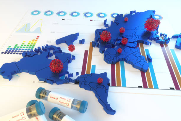 coronavirus global spread concepts - reagent imagens e fotografias de stock