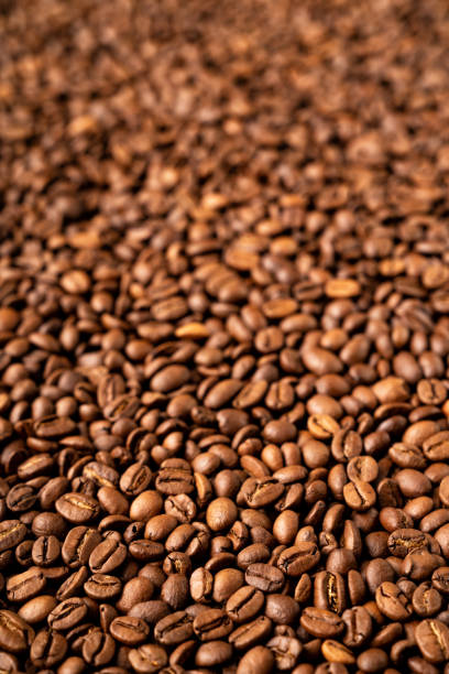 istock Close-up of roasted coffee beans 1212900307