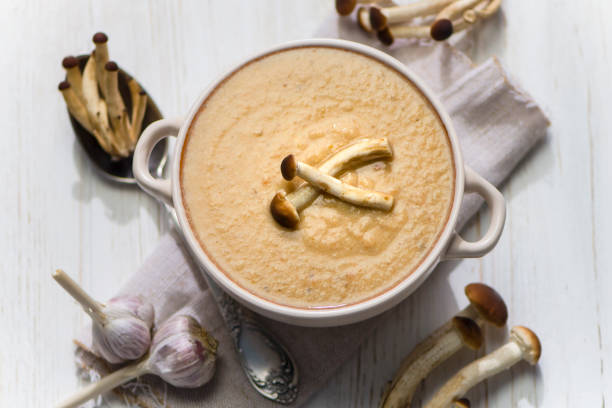 istock mushroom soup puree with vegetables 1212913142