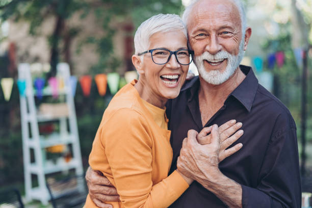 istock Loving senior couple 1212916813