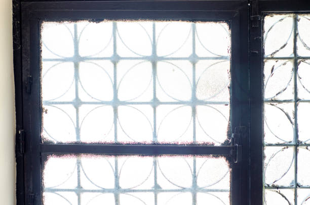 istock Old Door Glass, Blurry, Antique 1212919826