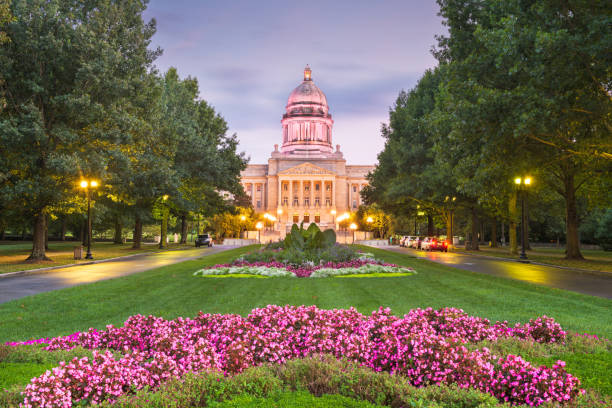 istock Kentucky State Capitol at Dusk 1212920735
