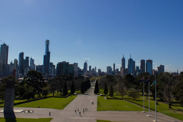 istock View of the skyline in Melbourne, Australia 1212921329