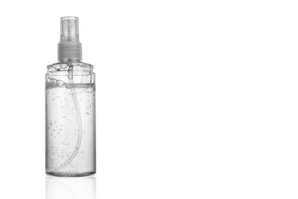 istock hand sanitizer bottle with pump for killing germs, bacterias, viruses and coronaviruses isolated 1212933932