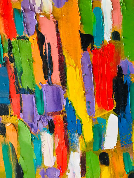 istock Outstanding and attractive multicolored acrylic paintbrush. 1212934948