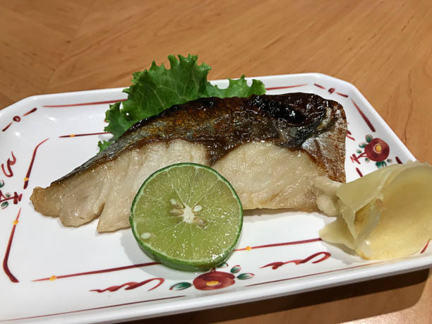 istock Japanese style medai miso yaki set. 1212936279