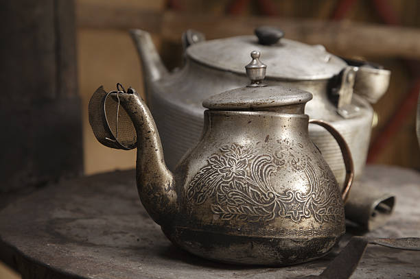istock old teapot and kettle in a kyrgyz yurt kitchen 121293975