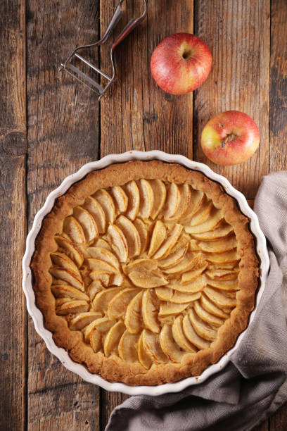 istock homemade apple pie on wood background 1212944992
