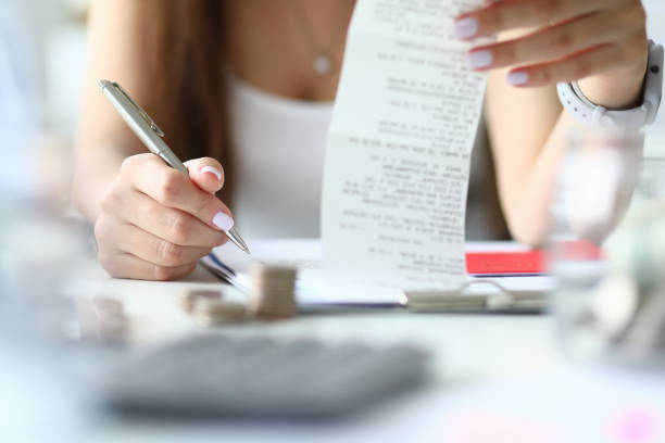 istock Thoughtful home budgeting and tax calculation. 1212945279