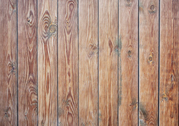 Old striped timber board background
