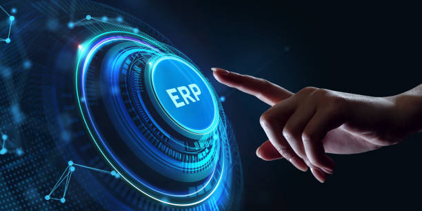 istock Business, Technology, Internet and network concept. Enterprise Resource Planning ERP corporate company management. 1212956893