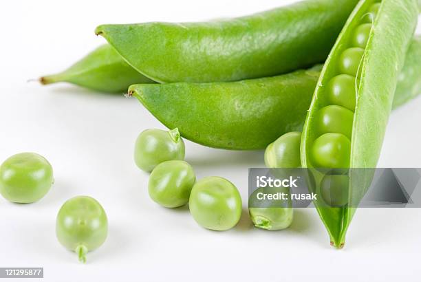 Ripe Pea Stock Photo - Download Image Now - Agriculture, Bean, Close-up