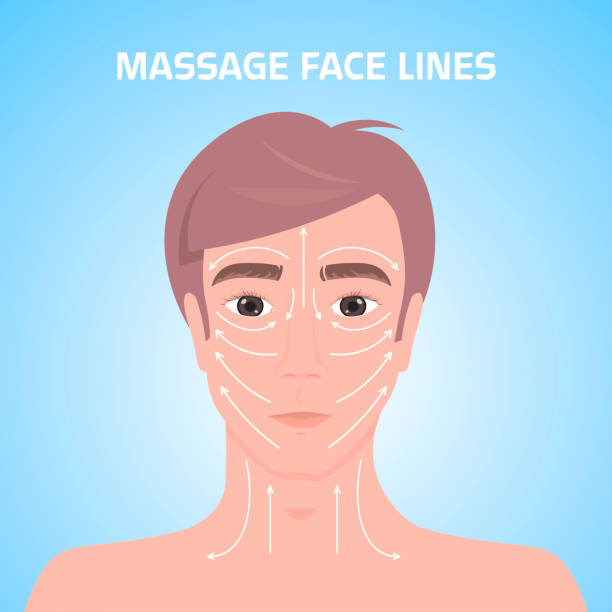 299 Massage Face Man Illustrations & Clip Art - iStock | Massage funny