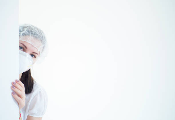 istock Covid-19 infected patient in quarantine room with quarantine 1212969266