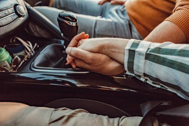 istock Loving couple traveling together 1212974343