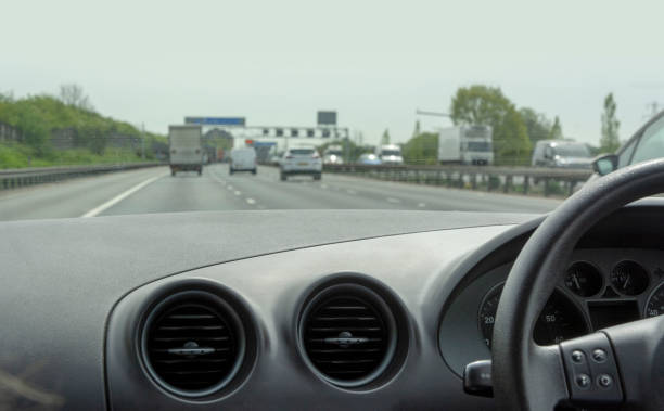 istock View from cockpit of car on motorway 1212976017