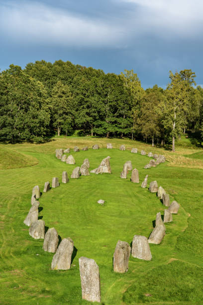 istock Large megalith formation at a burial ground in Sweden 1212977021
