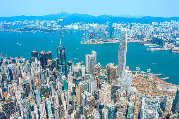 istock Hong Kong China City Skyline 1212978813