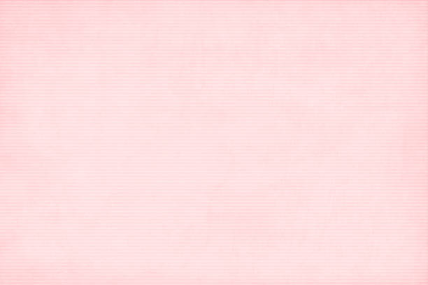 Pale Pink Coloured Background Resembling Textured Corrugated Paper Sheet  Having Horizontal Stripes Stock Illustration - Download Image Now - iStock