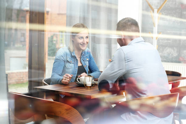 istock A romantic meeting of lovers. 1212992820