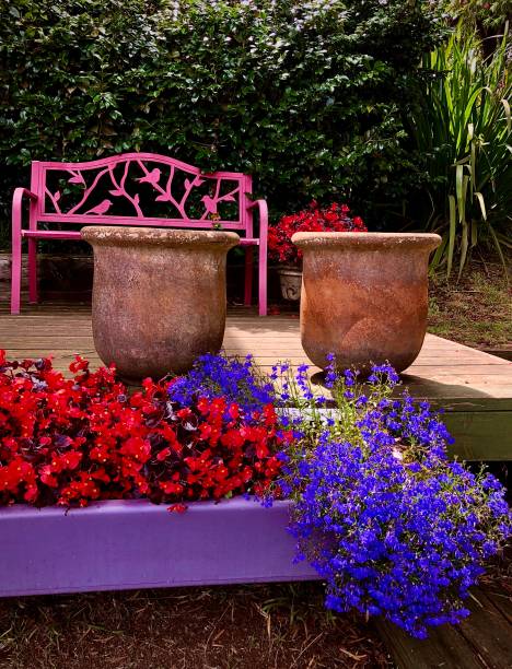 istock A Quiet Bench Amongst the Flowers 1212993355