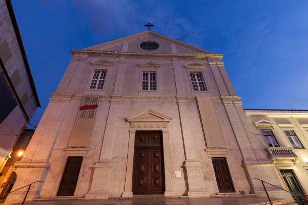 istock Sao Roque Church in Lisbon 1212997186