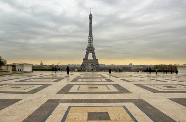 Eiffel tower. stock photo