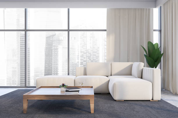 istock White living room interior with sofa 1213013810