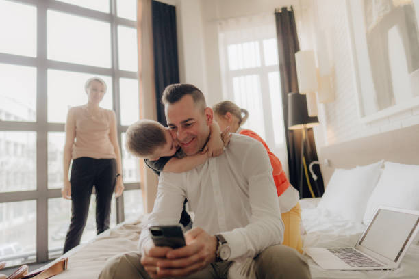 istock Business trips with family 1213015861